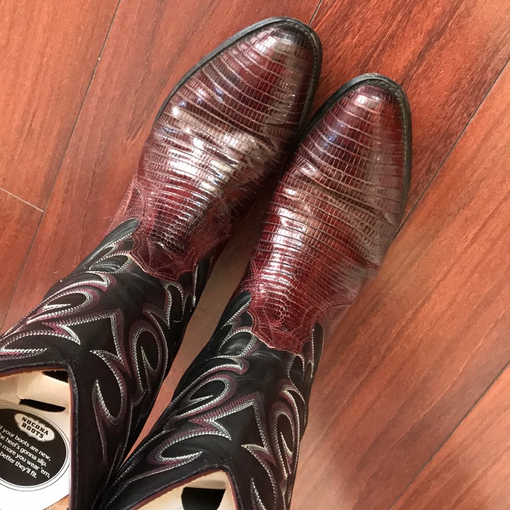 Teju Leather Boots by Nocona 9B Women’s - Picture 7 of 8